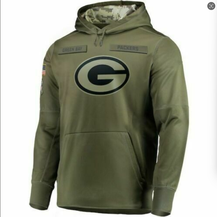 Men Green Bay Packers Green 2024 Nike NFL hoodie->green bay packers->NFL Jersey
